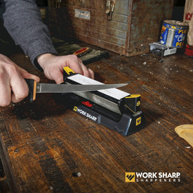 25-degree guide option for precise edge control with the benchstone.
