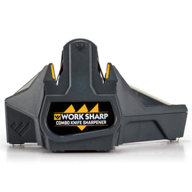 Work Sharp WSCMB convex edge demo emphasizes long lasting precision.
