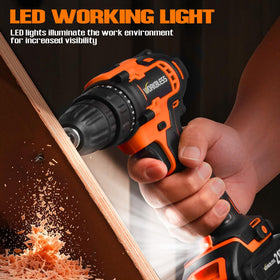 WorkBless elastic flexible shaft reaches tight spaces.