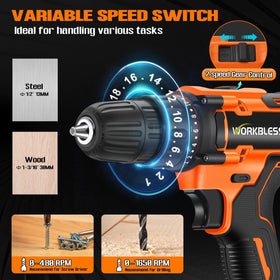 WorkBless compact, lightweight design reduces fatigue.