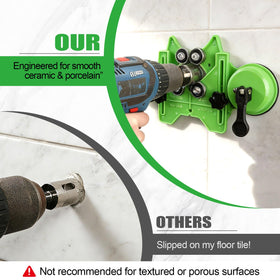 WORKEASE 18-piece set enables accurate 6–50 mm hole size cuts