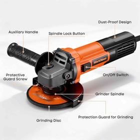 WorkNeon polishing wheels help smooth and finish metal surfaces.