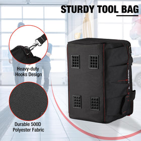 WORKPRO bag mouth opening with internal frame and zipper