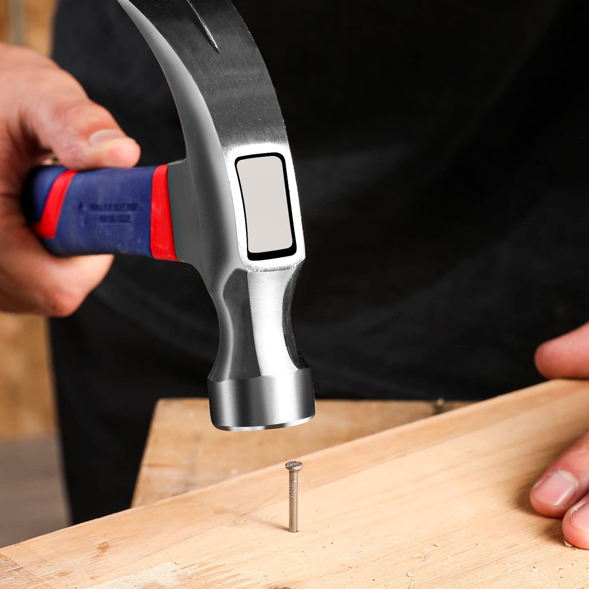 WORKPRO 16 oz claw hammer durability finish resists corrosion.