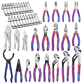 WORKPRO 20-piece pliers set packaging for DIY projects.