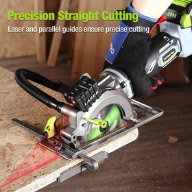 60T blade for wood and plastic on the WORKPRO saw
