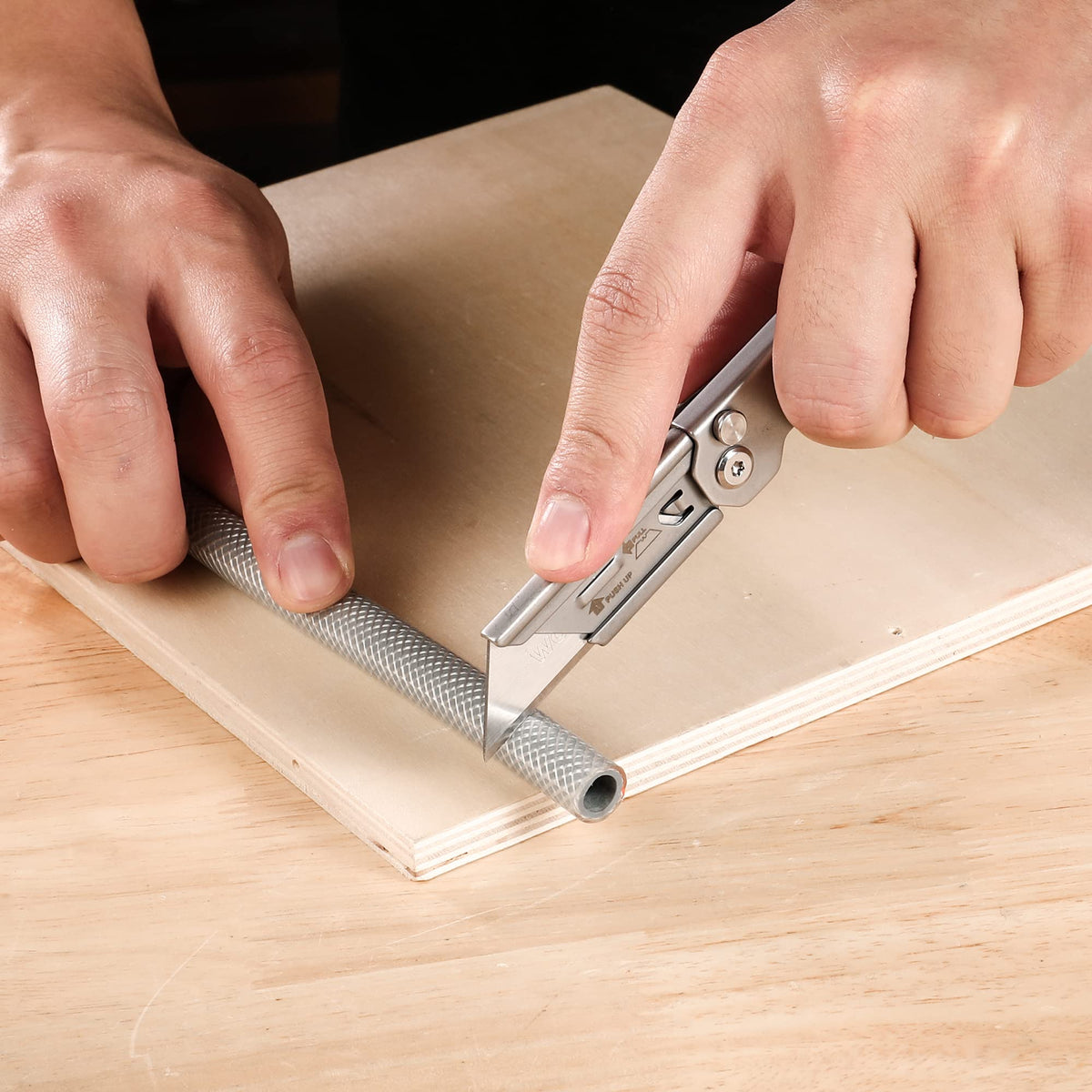 WORKPRO 3-pack box cutter ready for home, car, or bag use.