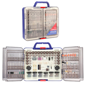 WORKPRO 476PCS rotary tool kit overview with the full accessory assortment for versatile DIY projects.