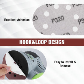 WORKPRO 100-grit sanding disc for mid-range finishing