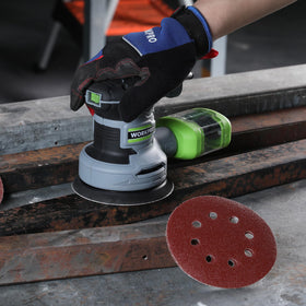 WORKPRO 320-grit sanding disc for final prep