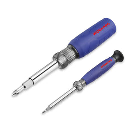 WORKPRO 6-in-1 basic screwdriver set with versatile bits for home repairs.