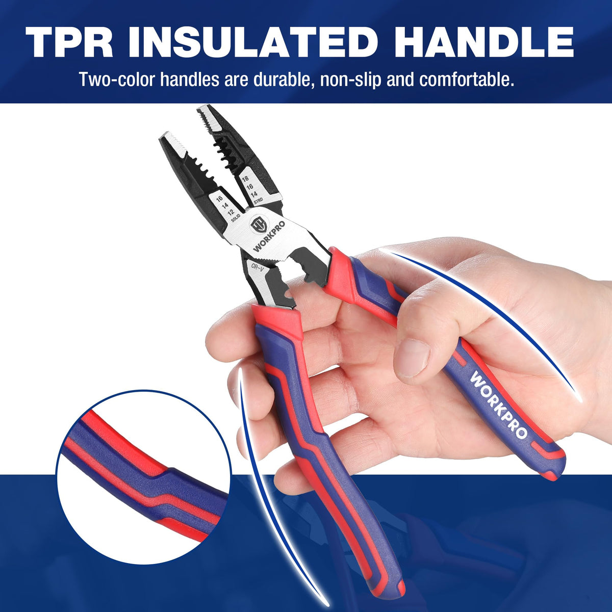 WORKPRO 6-in-1 multifunction close-up illustrating versatile use across tasks
