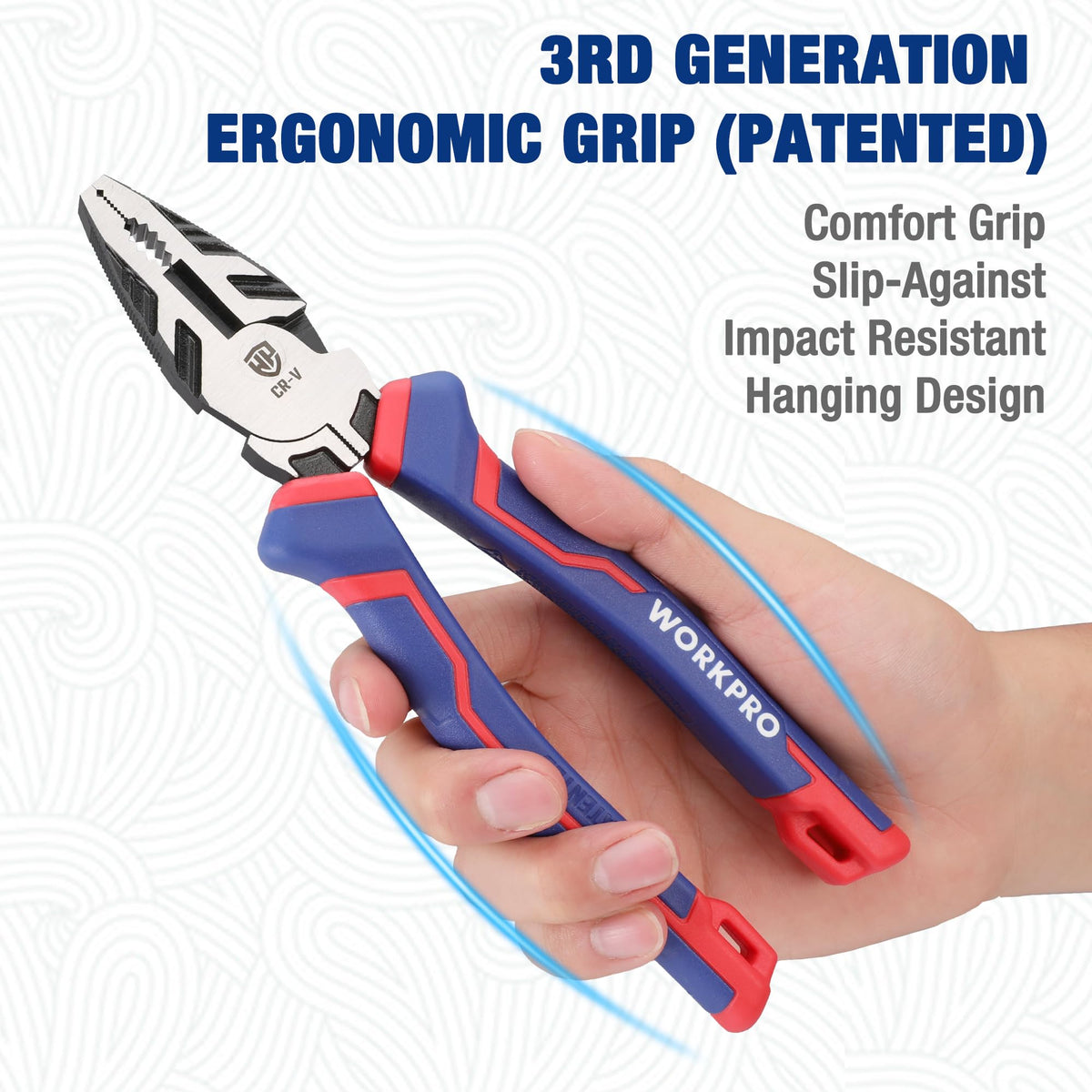 WORKPRO 8-Inch tool in action removes crushed screws with controlled turning