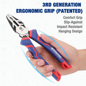 WORKPRO 8-Inch tool in action removes crushed screws with controlled turning