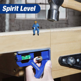 WORKPRO supports 90° and 45° angles for cross-cut guidance.