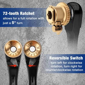 WORKPRO 90-degree offset screwdriver reaches engine bays and concealed fasteners