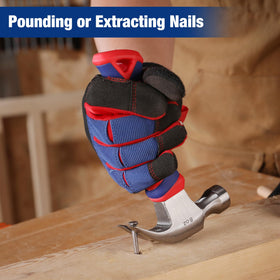 WORKPRO all-purpose hammer ideal for pulling nails and prying boards