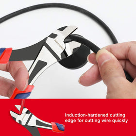 WORKPRO bi-material handle offers non-slip control and reduced hand fatigue