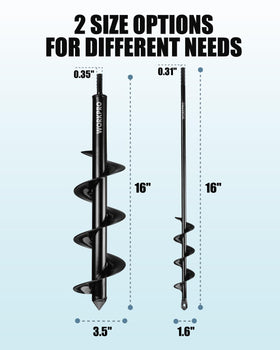 WORKPRO auger bit bulb-planting use in soil types for precise planting.