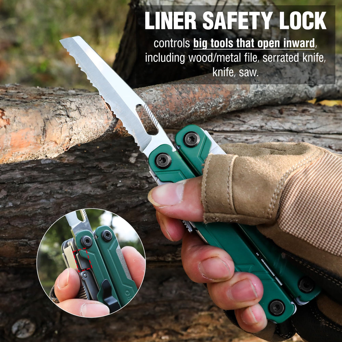 WORKPRO belt clip attached for quick belt or pocket access.