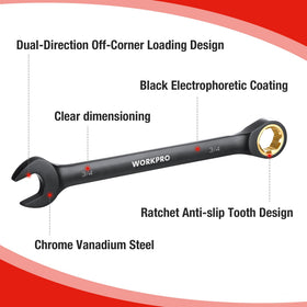Sleek black electrophoretic finish protects against corrosion on tough jobs.