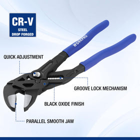 Black phosphating finish adds rust resistance and a professional look.