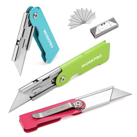 Blade storage and case help keep blades organized with WORKPRO kit.