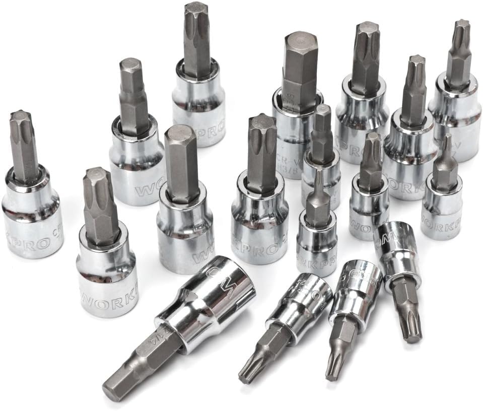 WORKPRO blow-molded case with organized tool storage.