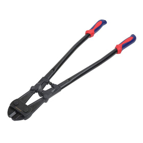 WorkPRO 24-inch bolt cutter with chrome-vanadium jaws for durable cuts.