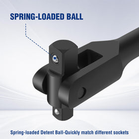 Workpro ergonomic handle design reduces fatigue during extended use.
