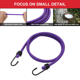 WORKPRO bungee cord 30-inch color-coded bundle offers flexible support for bikes.