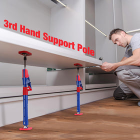 WORKPRO red alignment line guides pin placement for quick setup