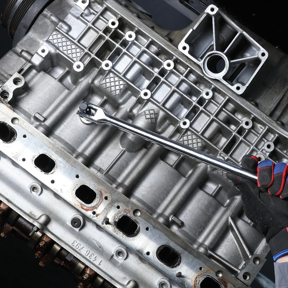 WORKPRO car and motorcycle maintenance tool for tough loosenings.