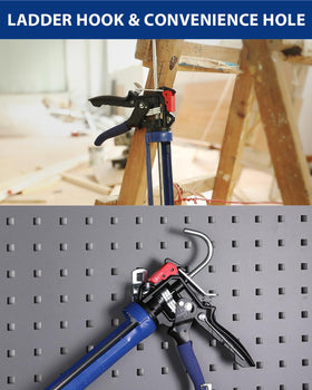 WORKPRO Caulking Gun featuring cushioned grip for comfort