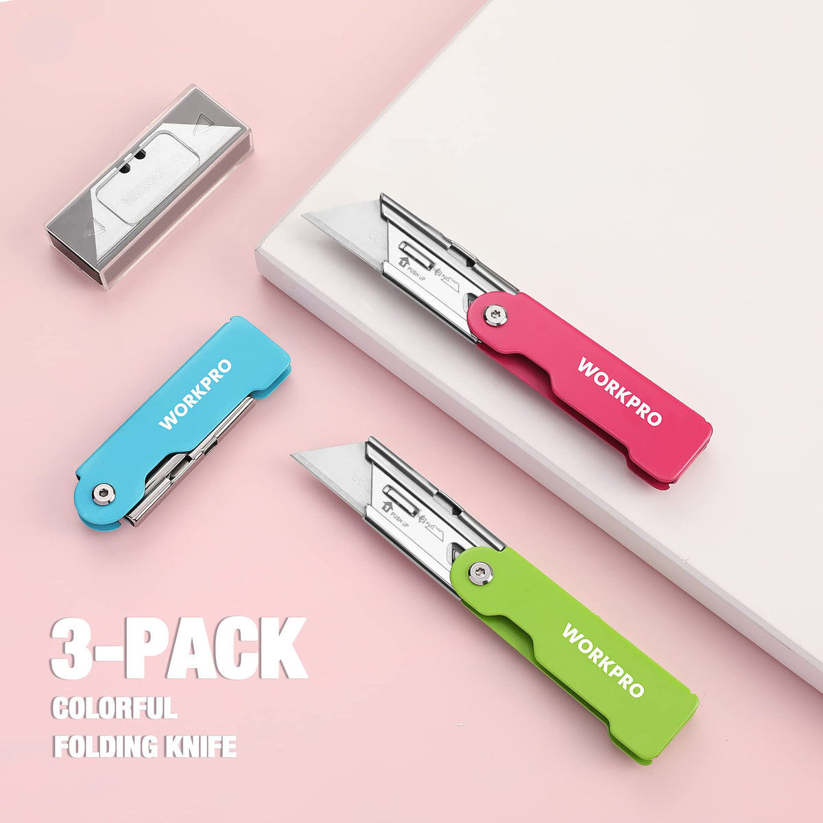 Compact, lightweight design makes WORKPRO suitable for on-the-go projects.
