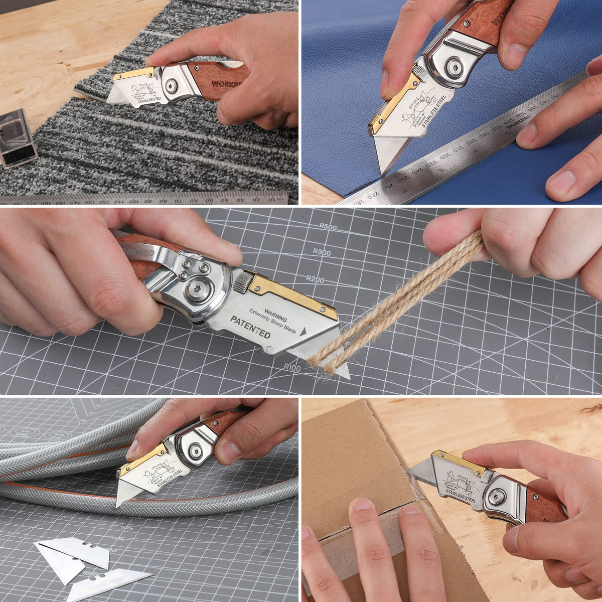 WorkPro compact, portable design fits in a bag or pocket for on-the-go tasks.