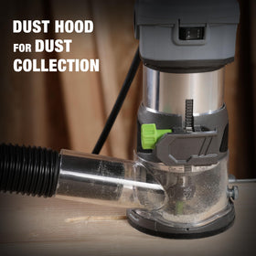 WORKPRO Compact Router Kit accessories expand versatility for trimming and shaping tasks