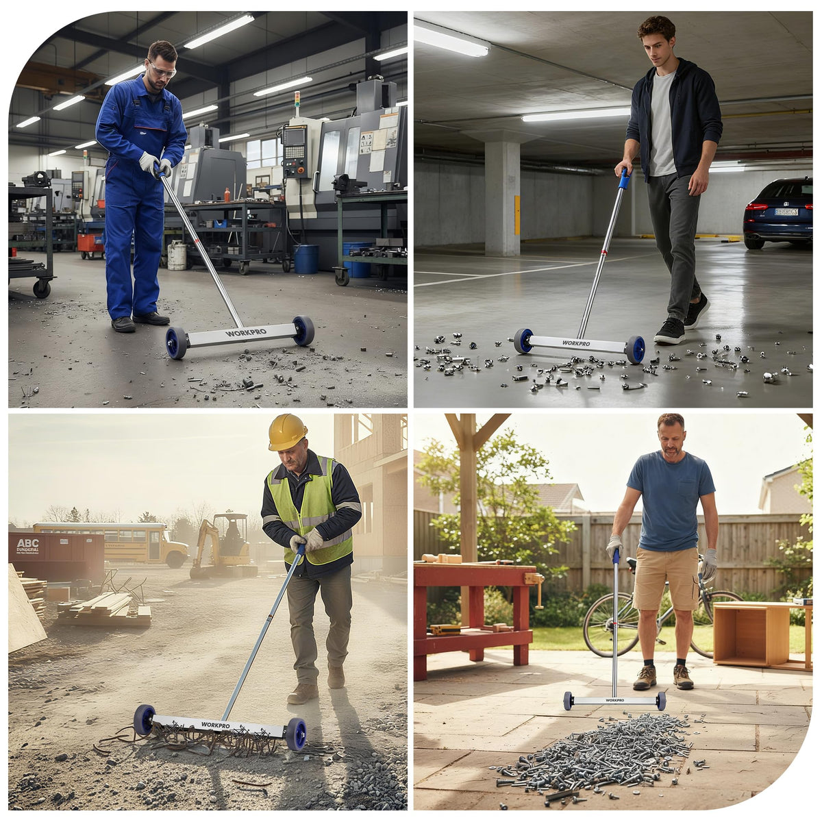 WORKPRO compact design stores neatly in any workspace.