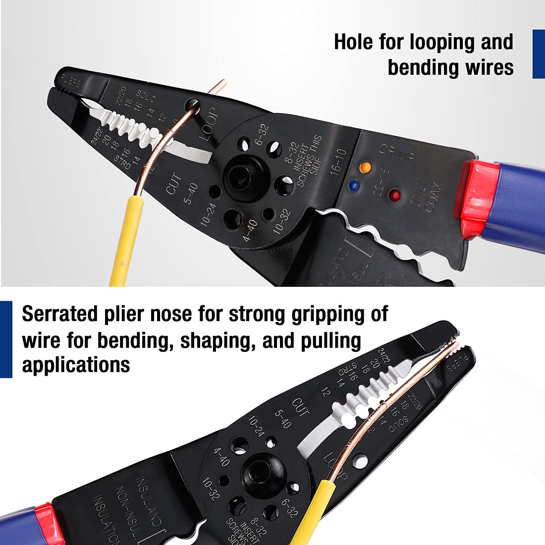 WORKPRO setup ready for copper, aluminum, and sheathed wires in industrial use