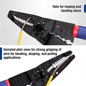 WORKPRO setup ready for copper, aluminum, and sheathed wires in industrial use