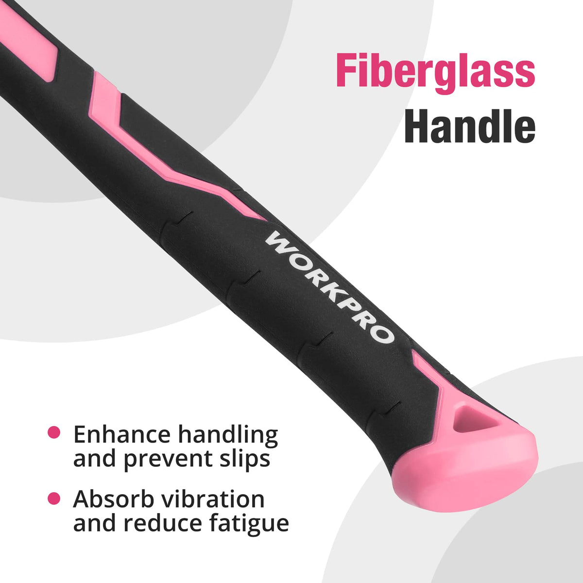 WORKPRO corrosion-resistant finish protects against rust during daily jobs.