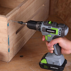 WORKPRO countersink bit with 4-flute design for clean finishes
