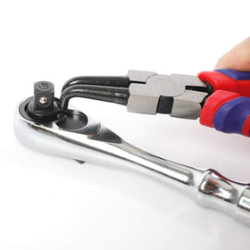 WORKPRO CR-V steel construction delivers durable performance in tough tasks.