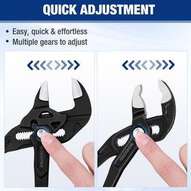 WORKPRO CR-V steel construction for durable, rust-resistant performance