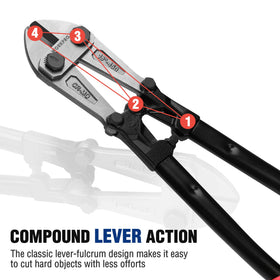 WORKPRO cutting capacity up to 1/4 inch for harder metals.