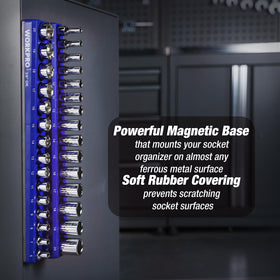 WORKPRO deep and standard sockets cover sizes from 6 to 20 mm.