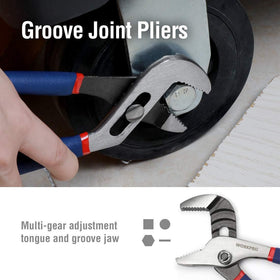 WORKPRO 6-inch diagonal pliers designed for flush cuts