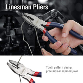 WORKPRO pliers handle with double plastisol dipped anti-slip grip