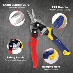 WORKPRO dual-leverage design delivers more power with less effort.