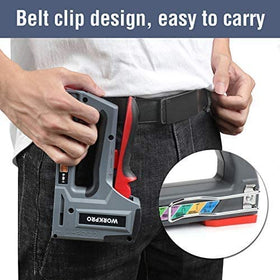 WORKPRO dual-power lever adapts to hard and soft materials.